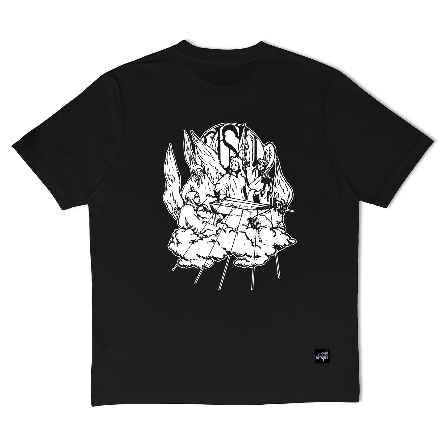 Δια Πυρός Και Σιδήρου Risin Black Tee