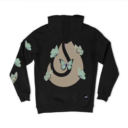 Beige Butterdrop Hoodie