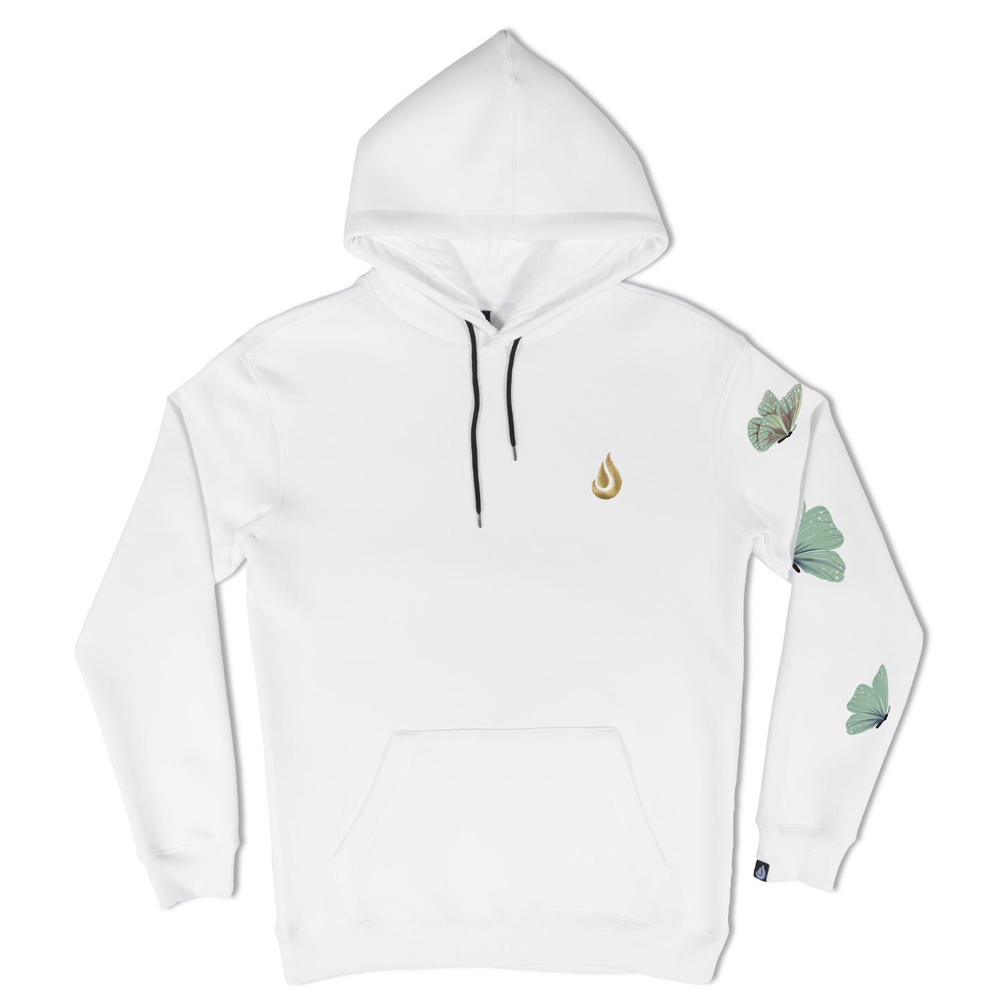 Beige Butterdrop Hoodie