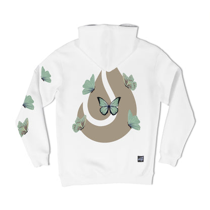 Beige Butterdrop Hoodie